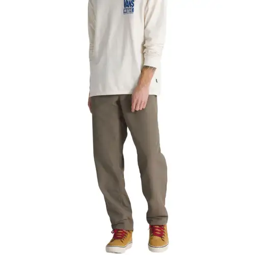 Vans Casual Pants Unisex Brown Moderate Tapered Pants