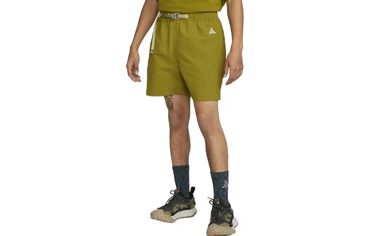 Nike ACG Casual Shorts Men's Olive Moderate