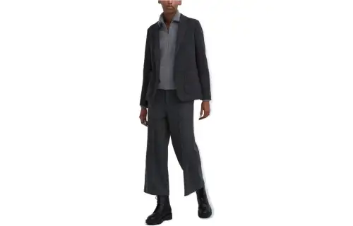 UNIQLO X Clare Waight Keller Business Suits Women's Dark Gray Suit Collar Moderate Other