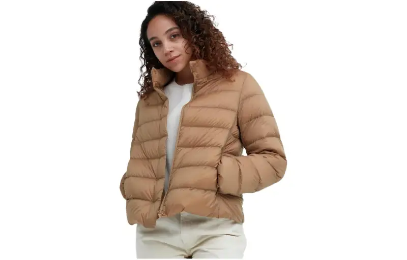 UNIQLO Down Jackets Women's Stand Collar Moderate Other