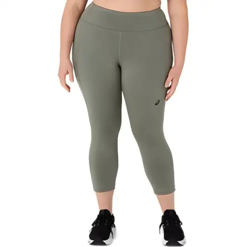 Asics KATE POCKET CAPRI KATE POCKET CAPRI Casual Pants Women's Moss Green