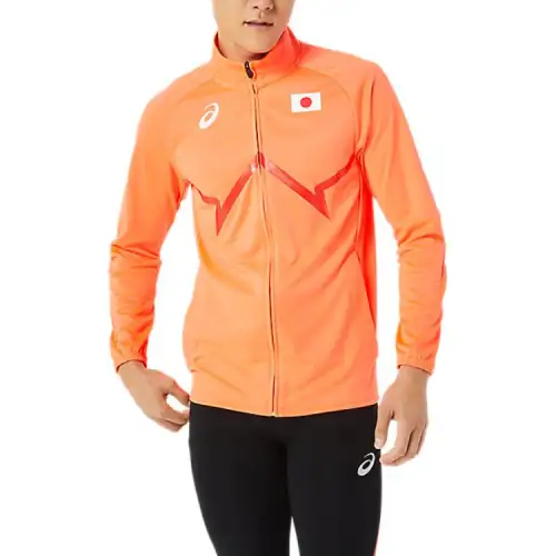 Asics National Team Authentic ACTIBREEZE Jackets & Coats Men's Orange