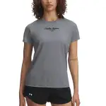 Under Armour Script Regular T Shirt Women's