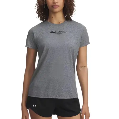 Under Armour Script Regular T Shirt Women's