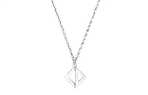 DIOR Silver Necklaces Men's Silver