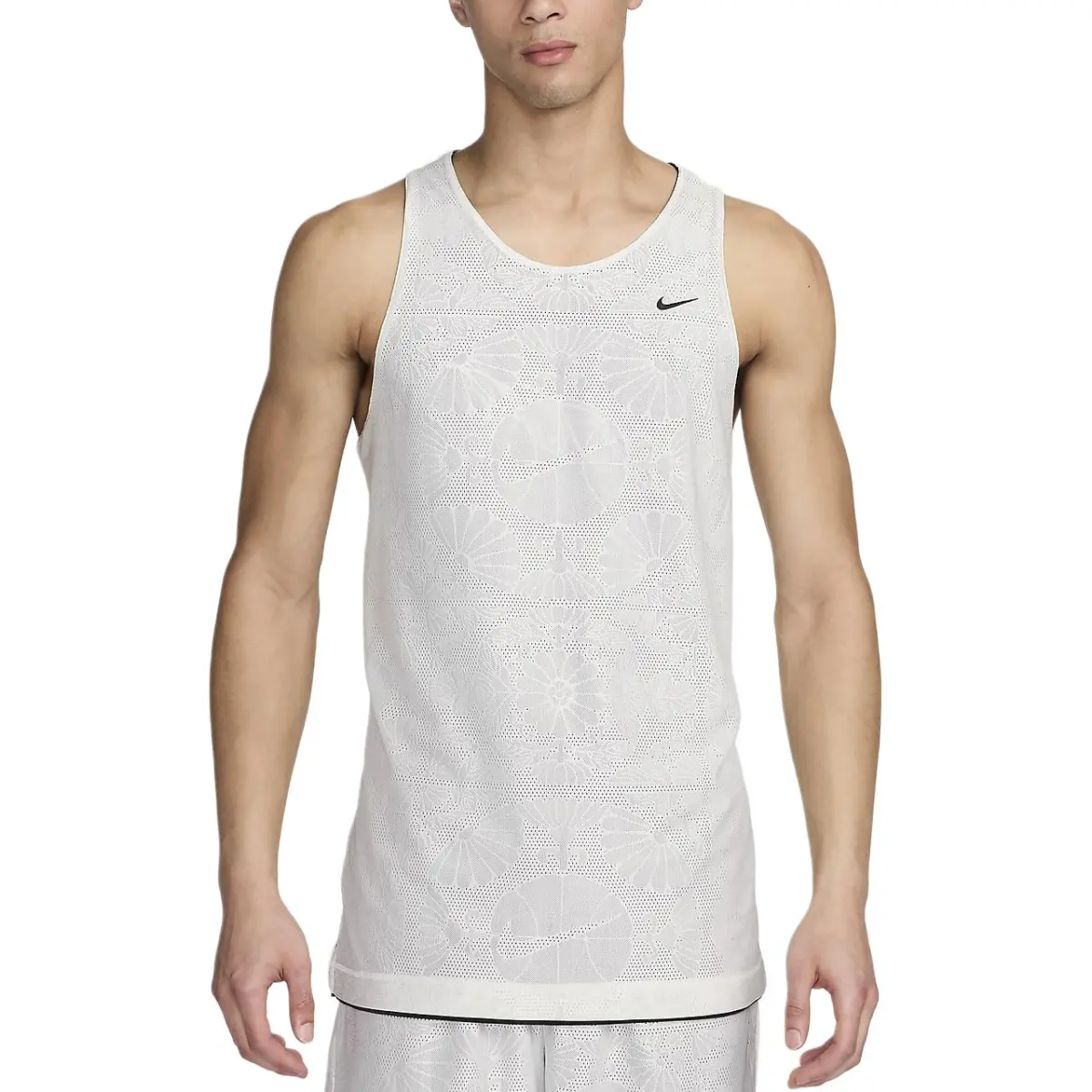Nike Standard Issue Basketball Jersey Men's Sail White