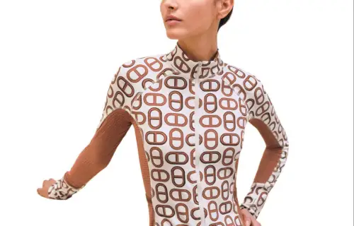 HERMES Jackets & Coats Women's Brown