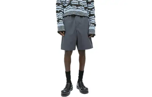 Bottega Veneta Layered Elastic Waistband Shorts
