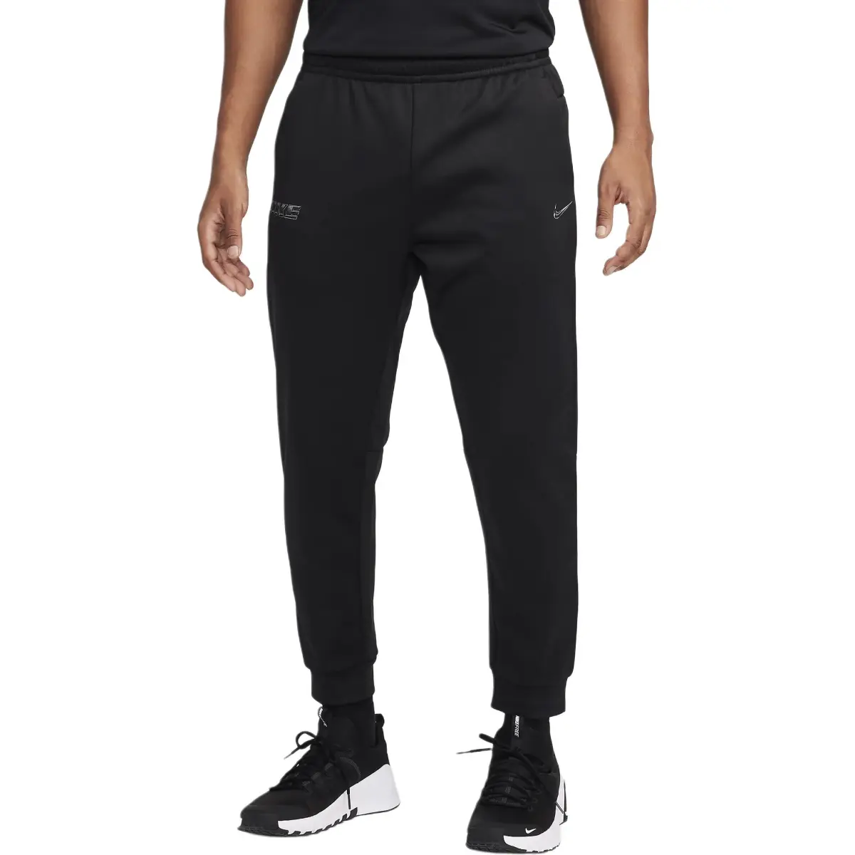 Nike Casual Pants Men's Black Moderate Tapered Pants