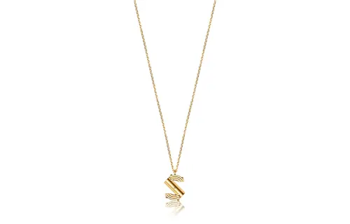 Lv Lv & Me Necklace Letter S