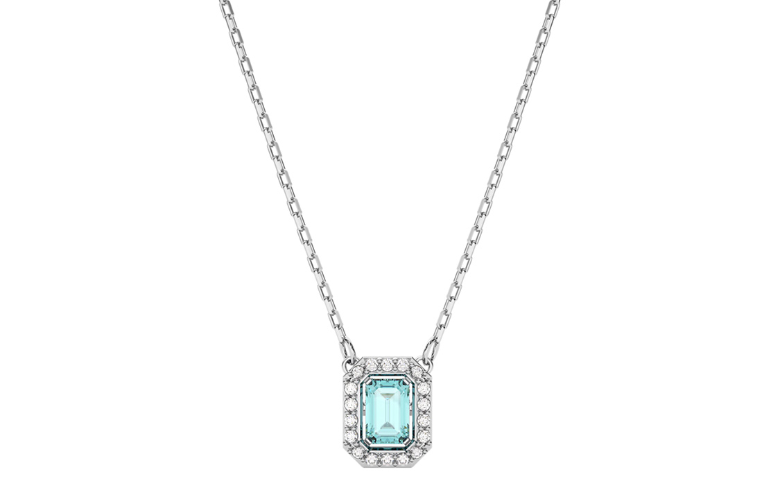Женское колье Swarovski Una (серебристое)