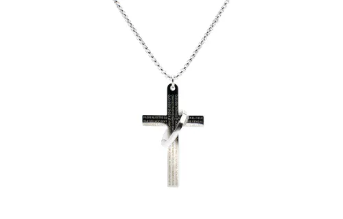 DAP Titanium Steel Necklaces Unisex Silver