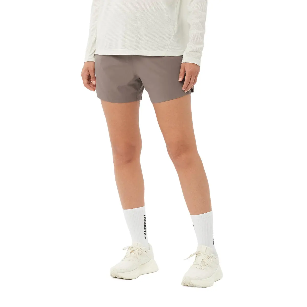 SALOMON SHAKEout CORE 2IN1 Casual Shorts Women's Iron Gray