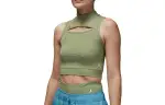 Jordan Sleeveless Sports Shirts Women's Green Other