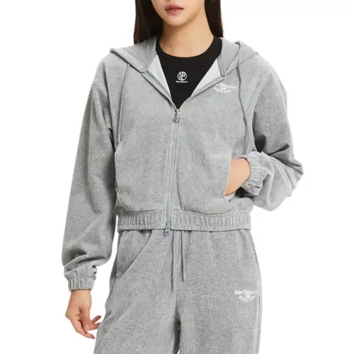 New Balance VELUA GOLJI Sweatshirt Women's Heather Gray