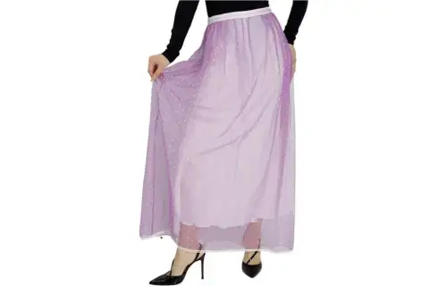 Burberry Casual Long Skirt Women's Purple