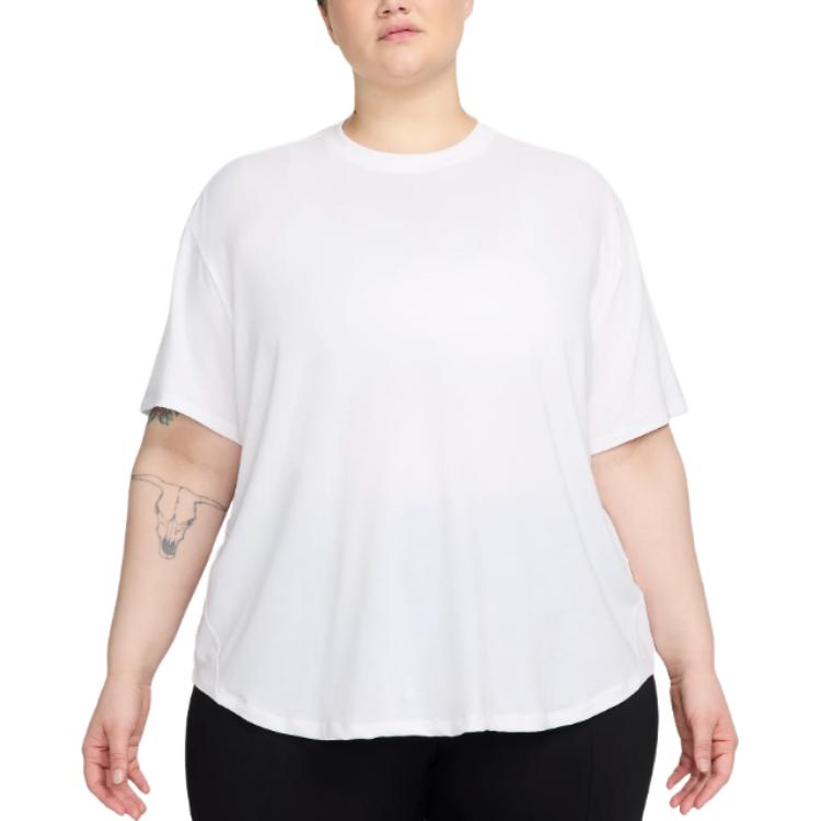 Nike One Relaxed Women's Dri-FIT Short-Sleeve Top Plus Size