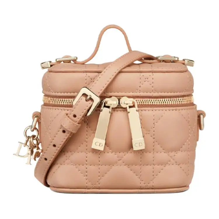 DIOR Lady Dior Wicker Pattern Lambskin