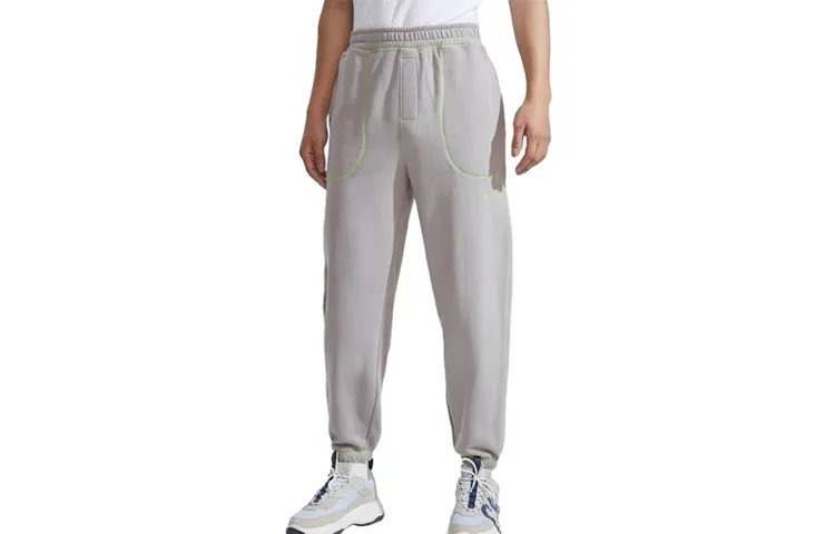 CALVIN KLEIN Casual Pants Men's Gray Coffee