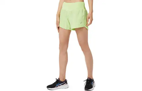 Asics Road 3.5in Short Casual Shorts Women's Lime Green
