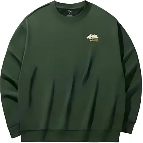 Anta Life Collection Sweatshirt Men's Dark Green