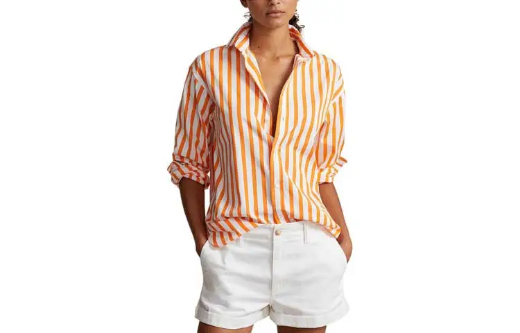 Polo Ralph Lauren SS24 Shirt Women's Orange