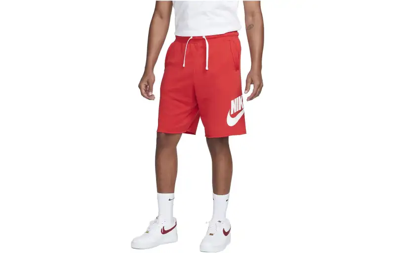 Nike Casual Shorts Men's Red Moderate