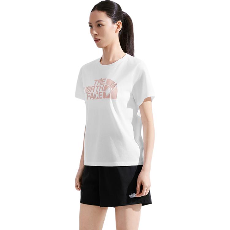 THE NORTH FACE Quick Dry T Shirts Women’s Snow Peak White