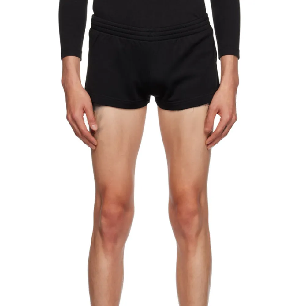 Balenciaga FW23 Casual Shorts Regular Fit Men's Black