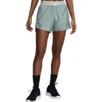 Under Armour TechPlay Up Sports Shorts Women's Lime Green