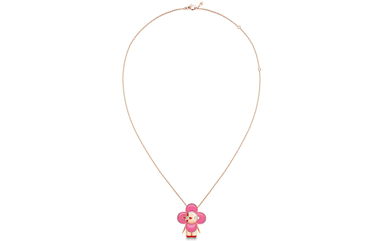 LOUIS VUITTON LV Crafty Vivienne necklace pink#jewelry series#China limited edition