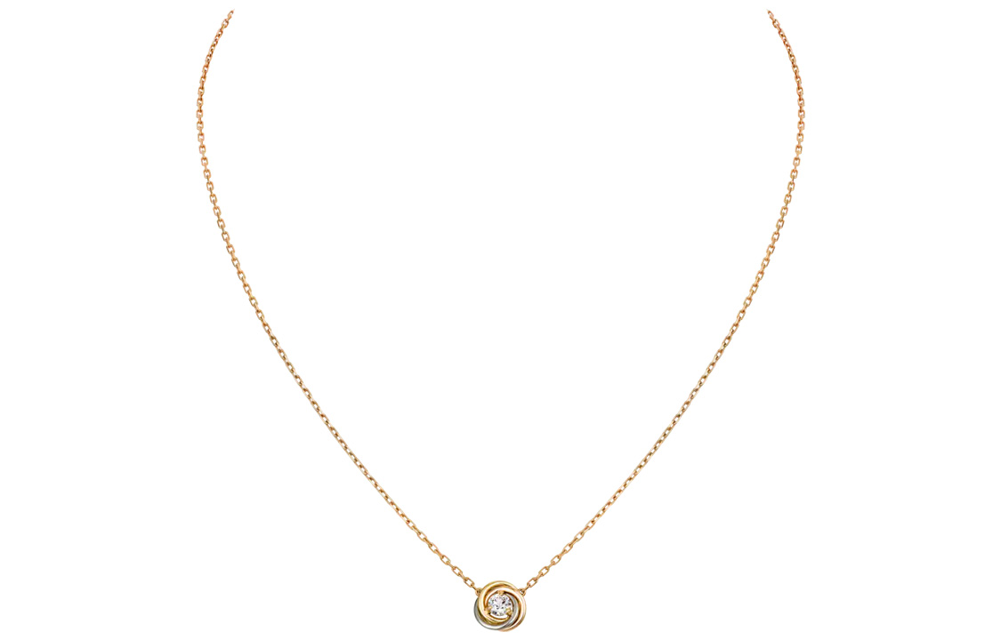 Подвеска Cartier Trinity (многоцветная) — Подарочная коробка — фото 2