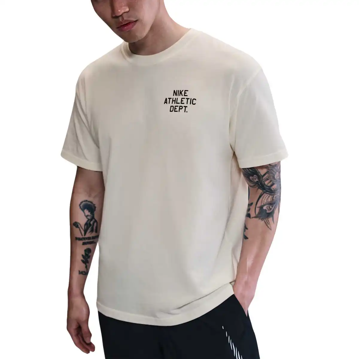 Nike T Shirt Men's Light Ivory White