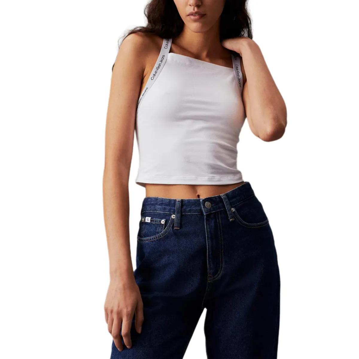 CALVIN KLEIN Tank Top Europe Version Women's Bright White
