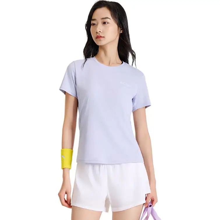 Anta Running Collection T Shirt Women's Cool Purple