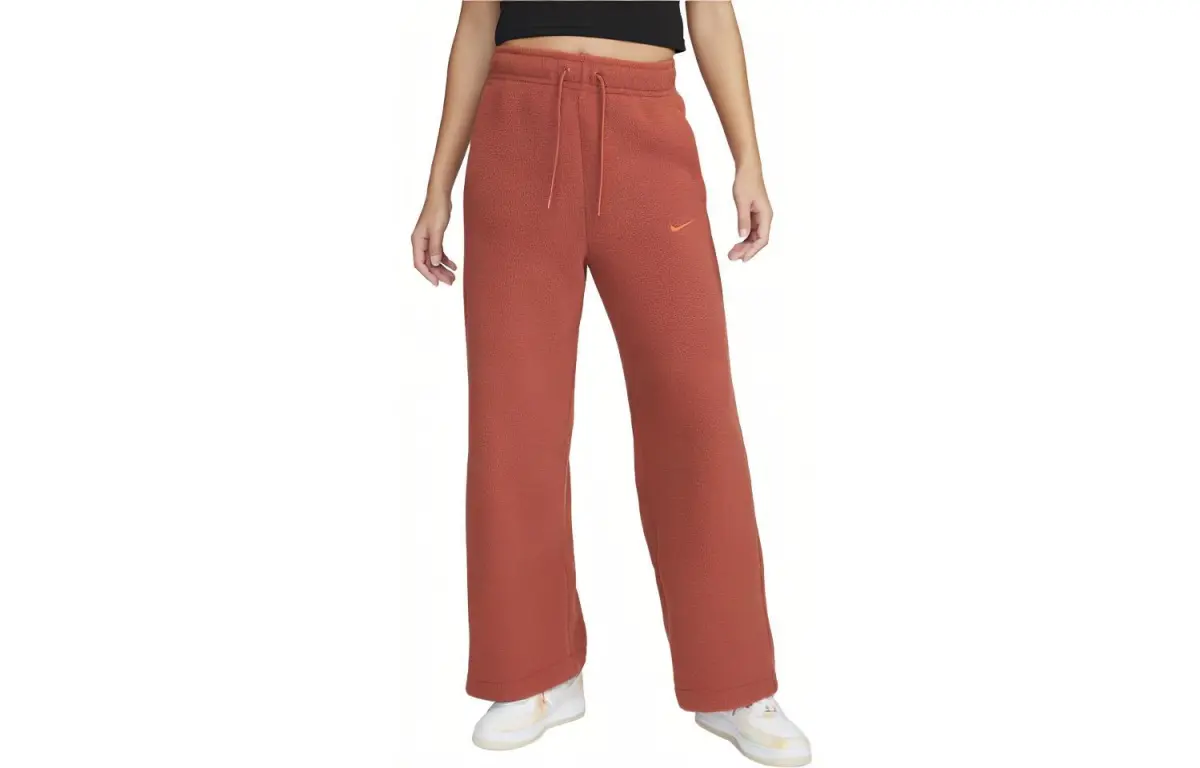 Nike Knitted Sweatpants Women's Orange