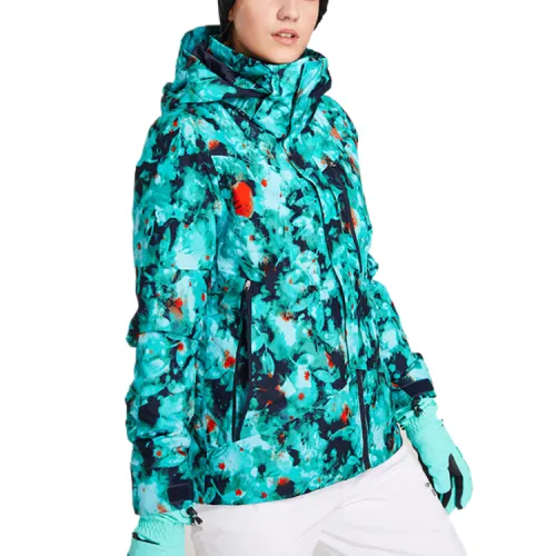 THE NORTH FACE Jackets Women's Blue Hooded Thickened Other