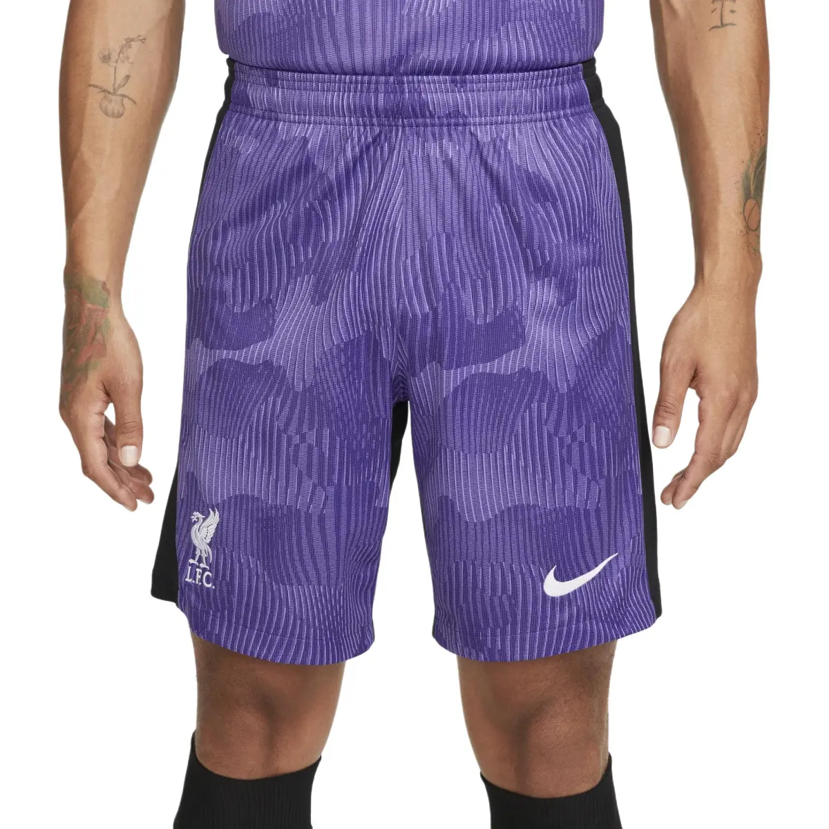 Nike Soccer Bottoms Men's Purple Moderate Straight Fit Pants