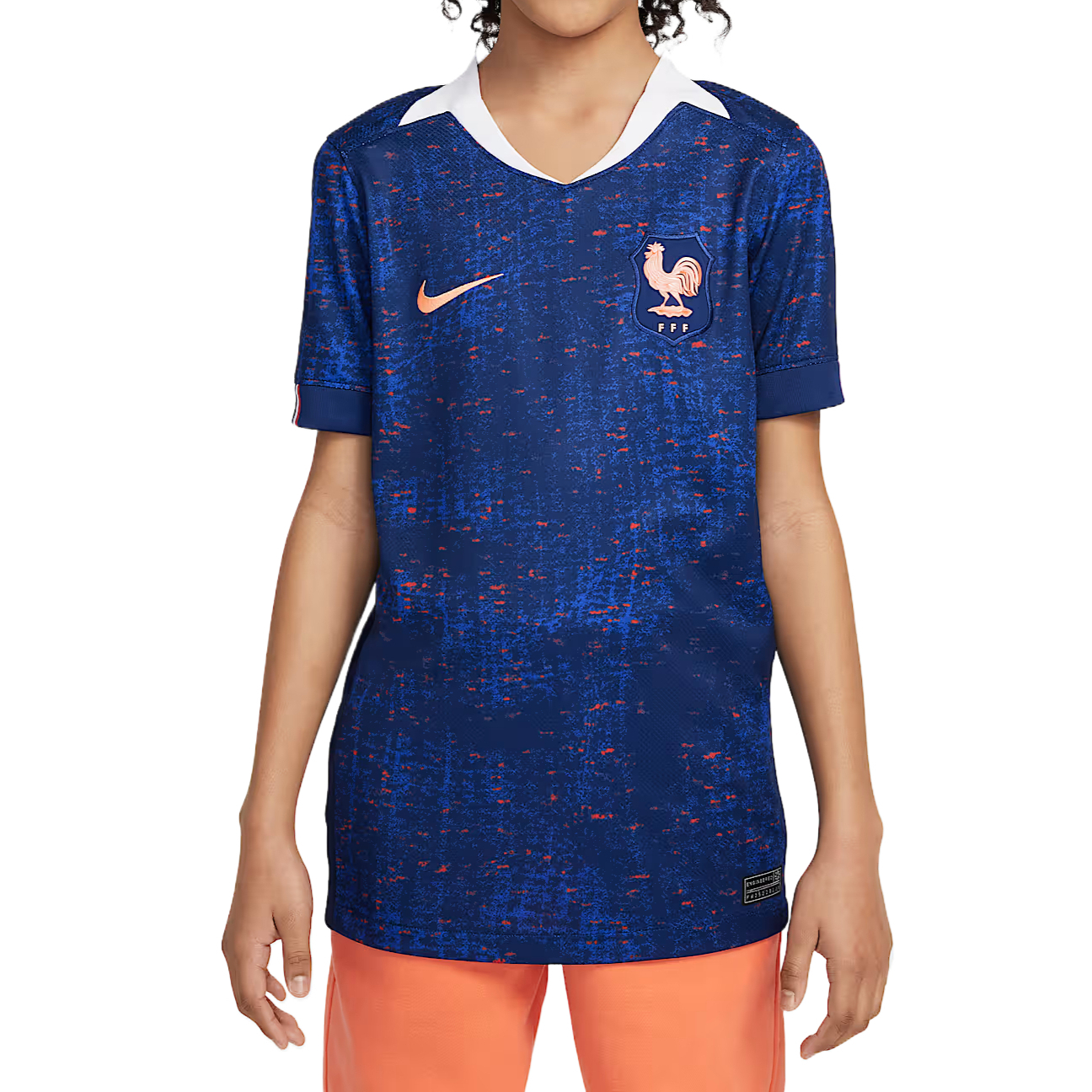 Женская футболка Nike Dri-Fit (синяя)