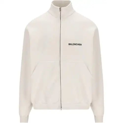 Balenciaga Distressed High Neck Jacket