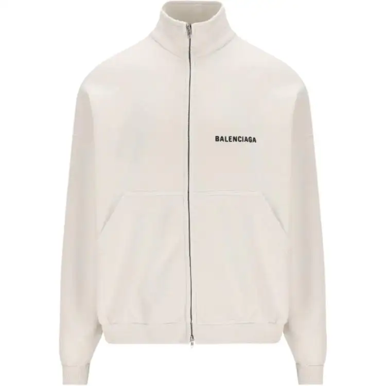 Balenciaga Distressed High Neck Jacket