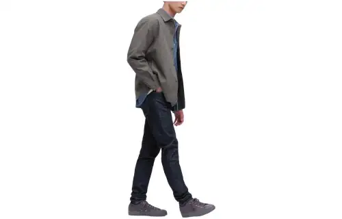 UNIQLO Jeans Unisex Dark Blue Moderate Slim Fit Pants
