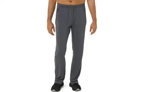 ASICS Casual Pants Men's Gray Moderate Straight Fit Pants