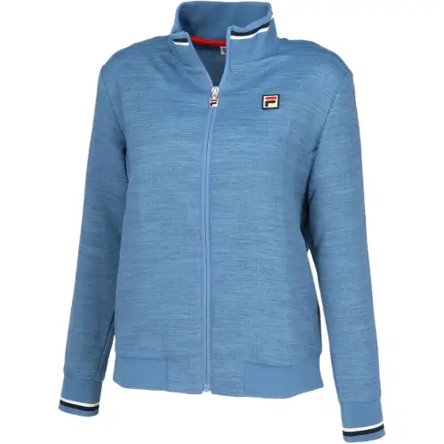 FILA Jackets Women's Blue Stand Collar Moderate Soft Shell