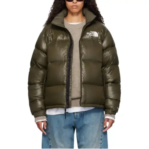 THE NORTH FACE Nuptse FW24 Down Jackets & Coats Men's Nouveau Taupe Green