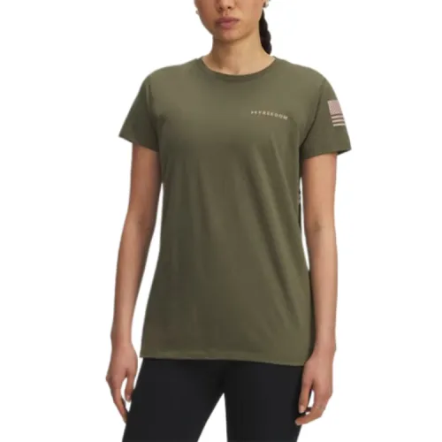Under Armour Freedom Banner Regular T Shirt Women's