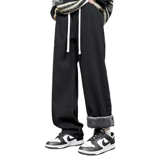 Jeep Jeans Unisex Moderate Wide Leg Pants