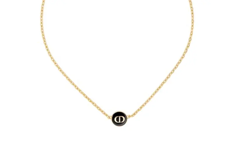 DIOR Classic CD Necklace Series Metal Necklaces Women's