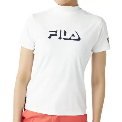 FILA Shirts Women's White Turtleneck Thin