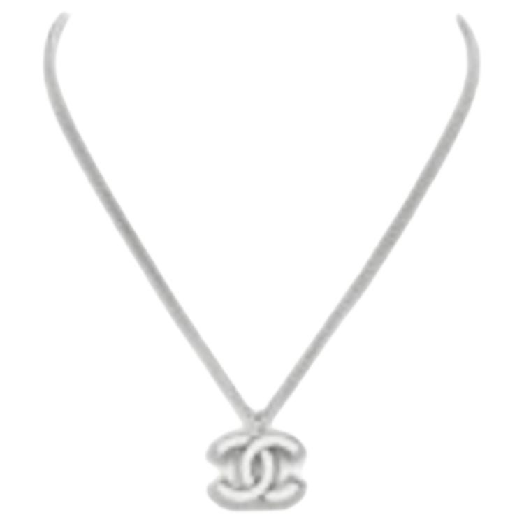 Подвеска Chanel ABF568 B20465 U0776 (серебристая)